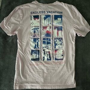 h&m light pink t-shirt